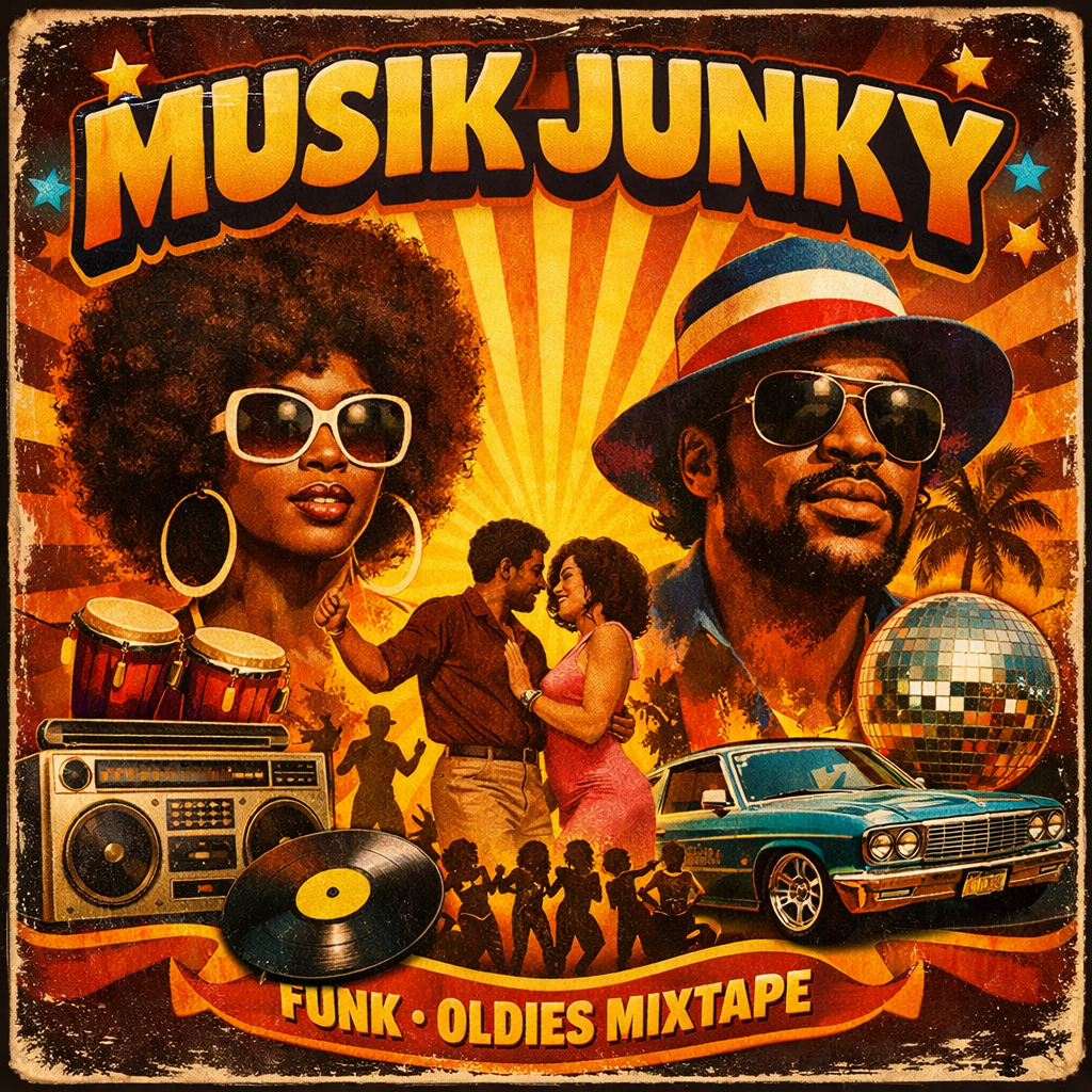 64gb Funk / Oldies USB in MP3 format